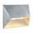 Nordlux Pontio 27 Applique Murale Acier Galvanisé et Verre Gris - Extérieur | IP54 - Convient pour 2x GU10