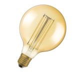 Osram Vintage 1906 LED E27 Globe Filament Goud 125mm 5.8W 470lm - 822 Zeer Warm Wit | Dimbaar