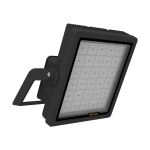 Ledvance LED Floodlight High Mast Aluminium Zwart 470W 70000lm 30D - 757 Koel Wit | IP66 - Symmetrisch - Excl. Driver