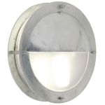 Nordlux Malte Wandlamp Verzinkt Staal Grijs - Buitenverlichting - Kustgebied | 240mm - IP54 - Geschikt voor E27