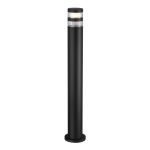 Nordlux Birk Sokkel Lamp Aluminium Zwart | 90mm - IP44 - Geschikt voor E27