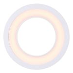 Nordlux Downlight Clyde Kunststof Wit 9W 800lm - 827 Zeer Warm Wit | 3-Staps Dimbaar 