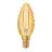 Osram Vintage 1906 LED E14 Gedraaid Kaars Filament Goud 1.5W 120lm - 824 Zeer Warm Wit | Vervangt 15W