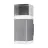 Ledvance Endura Stijl Alu Wandlamp Kristal Roestvrij Staal Up & Down 9W 800lm - 830 Warm Wit