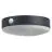 Ledvance LED Wandlamp Endura Stijl Solar Tossa Zwart 6W 500lm - 830 Warm Wit