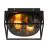 Nordlux Griffin Plafondlamp Aluminium Zwart | Geschikt voor E27