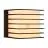 Nordlux Fluctus Wandlamp Metaal Zwart | Geschikt voor E27