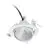 Philips LED Spot Greenspace Accent Elbow Aluminium Wit 33W 2800lm 36D - 950 Koel Wit | 163mm - IP20 - Beste Kleurweergave - Interact Dimbaar