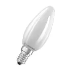 Ledvance LED Classic E14 Kaars Filament Mat 3.8W 806lm - 827 Zeer Warm Wit | Vervangt 60W