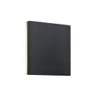 Nordlux Artego Wandlamp Aluminium Zwart 8W 484lm - 830 Warm Wit